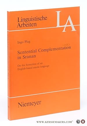 Seller image for Sentential Complementation in Sranan: On the Formation of an English-based Creole Language. for sale by Emile Kerssemakers ILAB