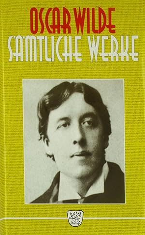 Bild des Verkufers fr Oscar Wilde. Smtliche Werke., zum Verkauf von Versandantiquariat Hbald