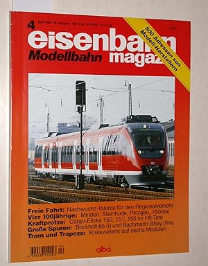 Eisenbahn Magazin Modellbahn Heft 4/1998 April, 36. Jahrgang: Vier 100jährige: Minden, Steinhude,...
