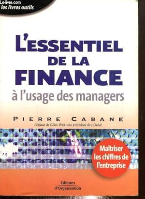 Image du vendeur pour L'essentiel de la finance  l'usage des managers mis en vente par Le-Livre