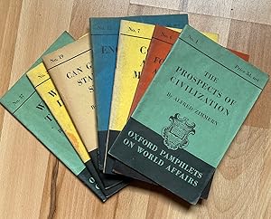 Oxford Pamphlets of World Affairs, 7 volumes