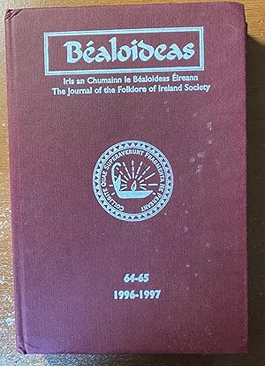 Bealoideas; The Journal of The Folklore of Ireland Society