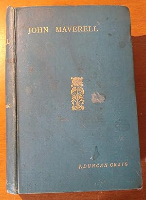 Bild des Verkufers fr John Maverell a Tale of the Riviera zum Verkauf von Thistle and Heather Books