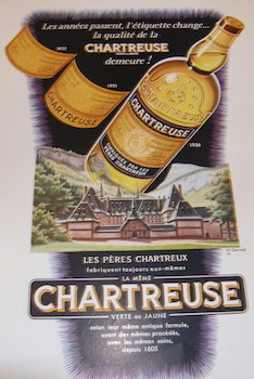 Les Annes Passent, L'Etiquette Change La Qualite De La Chartreuse.