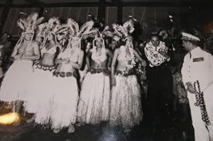 Tahitian dancers.Photograph from the 1970 Cannes Film Festival.