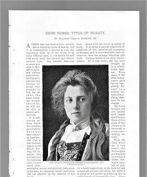 Seller image for Some Norse Types Of Beauty for sale by Legacy Books II