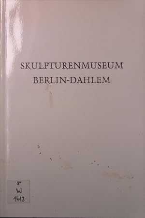 Bild des Verkufers fr Das neue Skulpturenmuseum in Berlin-Dahlem, erffnet 1966. Sonderdr. aus: Jahrbuch der Stiftung Preussischer Kulturbesitz, 3, 1964-65. zum Verkauf von Antiquariat Bookfarm