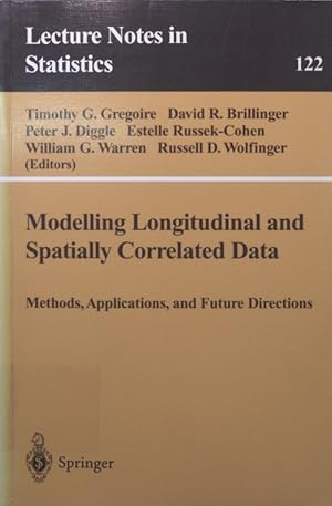 Bild des Verkufers fr Modelling longitudinal and spatially correlated data zum Verkauf von Antiquariat Bookfarm