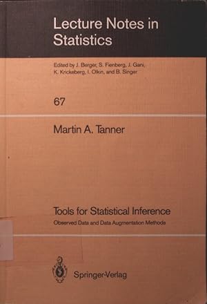 Seller image for Tools for statistical inference observed data and data augmentation methods for sale by Antiquariat Bookfarm