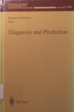 Bild des Verkufers fr Diagnosis and prediction zum Verkauf von Antiquariat Bookfarm