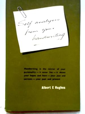 Bild des Verkufers fr Self-Analysis From Your Handwriting zum Verkauf von World of Rare Books