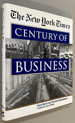 Bild des Verkufers fr The New York Times Century of Business zum Verkauf von Inga's Original Choices