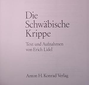 Bild des Verkufers fr Die schwbische Krippe. zum Verkauf von Antiquariat Bookfarm