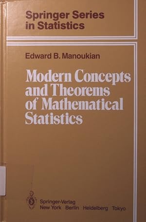 Seller image for Modern concepts and theorems of mathematical statistics for sale by Antiquariat Bookfarm
