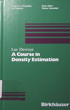 Seller image for A course in density estimation for sale by Antiquariat Bookfarm
