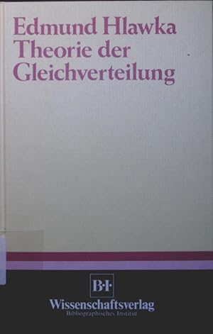 Seller image for Theorie der Gleichverteilung for sale by Antiquariat Bookfarm