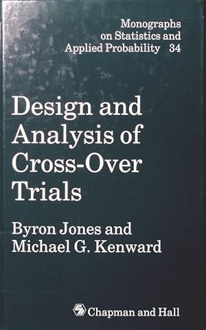 Seller image for Design and analysis of cross-over trials for sale by Antiquariat Bookfarm