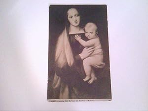 Bild des Verkufers fr Firenze. Galleria Pitti. Madonna del Granduca. Raffaello. Hotelstempel: Hotel Pension Bellini. Manager Miss Bellini. Excelsior. Atempel A43. Adresse Rotterdamm. Hollande. Alte AK. zum Verkauf von ABC Versand e.K.