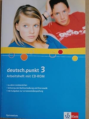 Imagen del vendedor de deutsch.punkt. Sprach-, Lese- und Selbstlernbuch / Arbeitsheft mit CD-ROM 7. Schuljahr: Ausgabe fr Gymnasien a la venta por Buchhandlung Loken-Books