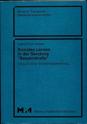 Seller image for Soziales Lernen in der Sendung "Sesamstrasse" Versuch einer Standortbestimmung for sale by avelibro OHG