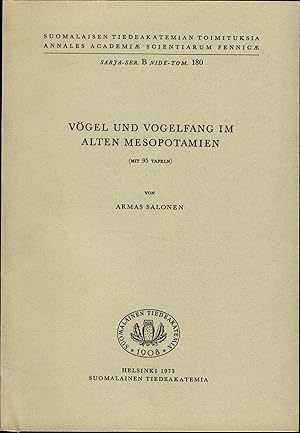 Bild des Verkufers fr Vgel und Vogelfang im alten Mesopotamien zum Verkauf von avelibro OHG