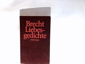 Bild des Verkufers fr Liebesgedichte. zum Verkauf von Antiquariat Buchhandel Daniel Viertel