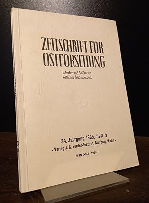 Bild des Verkufers fr Dem Andenken an Universittsprofessor Dr. Dr. h.c. Walther Hubatsch (17. Mai 1915 - 29. Dezember 1984), Grndungsmitglied des J.J. Herder-Forschungsrates, in Dankbarkeit gewidmet. [Herausgegeben vom Johann Gottfried Herder-Forschungsrat]. (= Zeitschrift fr Ostforschung. Lnder und Vlker im stlichen Mitteleuropa. 34. Jahrgang 1985, Heft 3). zum Verkauf von Antiquariat Kretzer