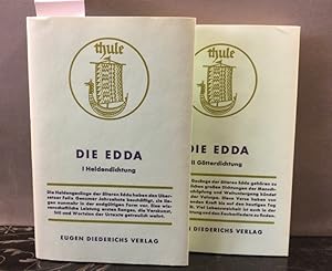 Bild des Verkufers fr Edda - Heldendichtung / Gtterdichtung und Spruchdichtung Thule Altnordische Dichtung und Prosa. zum Verkauf von Kepler-Buchversand Huong Bach