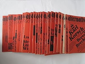 Seller image for Alternative : Zeitschrift für Literatur und Diskussion [a collection of 24 issues, ca. 1965-1981] for sale by Expatriate Bookshop of Denmark