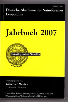 Bild des Verkufers fr Jahrbuch 2007. Reihe 3. Jahrgang 53. zum Verkauf von Antiquariat im Kloster