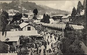 Seller image for Ansichtskarte / Postkarte Darjeeling Indien, Market on Sunday for sale by akpool GmbH