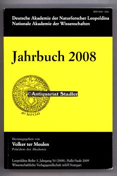Bild des Verkufers fr Jahrbuch 2008. Reihe 3. Jahrgang 54. zum Verkauf von Antiquariat im Kloster