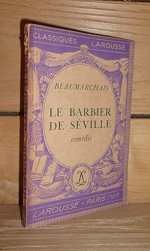 Image du vendeur pour LE BARBIER DE SEVILLE mis en vente par Planet's books