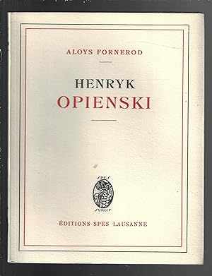 Henryk Opienski (français)