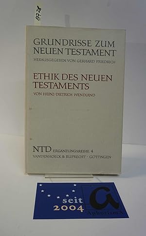 Bild des Verkufers fr Ethik des Neuen Testaments. Eine Einfhrung. zum Verkauf von AphorismA gGmbH