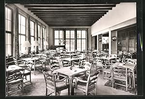 Imagen del vendedor de Ansichtskarte Wrzburg, Caf-Restaurant Charlott-Terrassen, Innenansicht a la venta por Bartko-Reher