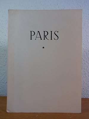Bild des Verkufers fr Paris (Collection Merveilles de la Fance et du Monde) zum Verkauf von Antiquariat Weber