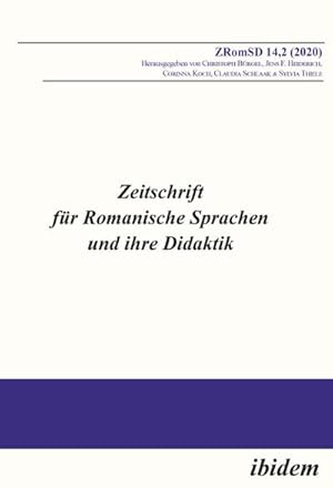 Seller image for Zeitschrift fr Romanische Sprachen und ihre Didaktik (ZRomSD): Heft 14,2 : Heft 14,2 for sale by AHA-BUCH