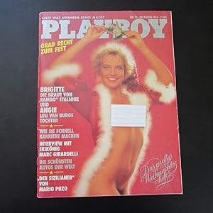 Bild des Verkufers fr Playboy - Alles was Mnnern Spa macht, Nr. 12 / Dezember (Erotik Zeitschrift) zum Verkauf von Bookstore-Online