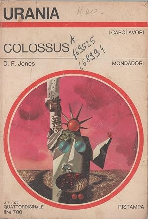 Immagine del venditore per Colossus. Urania 726 - D.F. Jones venduto da libreria biblos