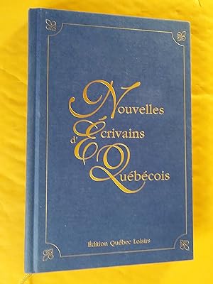 Imagen del vendedor de Nouvelles d'crivains qubcois a la venta por Claudine Bouvier