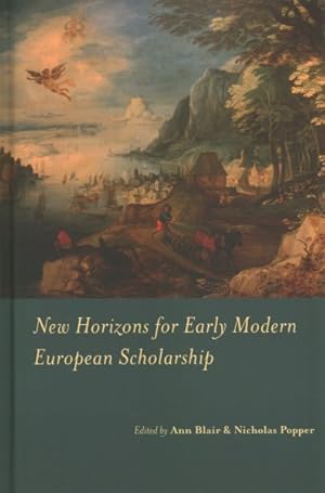 Seller image for New Horizons for Early Modern European Scholarship for sale by GreatBookPrices