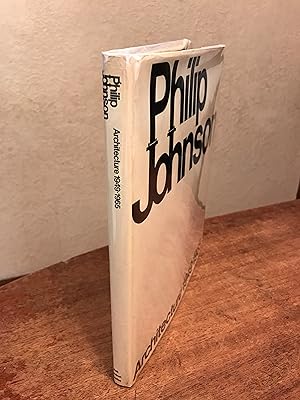 Imagen del vendedor de Philip Johnson, Architecture 1949 - 1965 a la venta por Chris Duggan, Bookseller