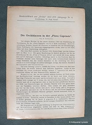 Bild des Verkufers fr Die Orchidaceen in der "Flora Capensis". zum Verkauf von Antiquariat Lycaste