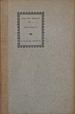 Seller image for Incognita, or Love and Duty Reconcil'd for sale by Eat My Words Books