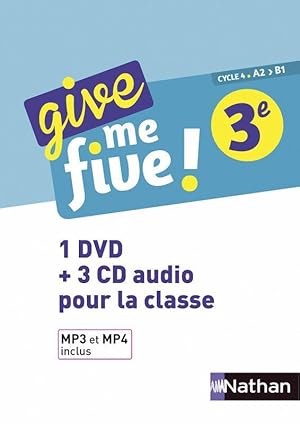 give me five ! ; anglais ; 3e (édition 2017)