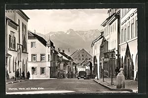 Image du vendeur pour Ansichtskarte Murnau, Markt mit Hohe Kiste mis en vente par Bartko-Reher