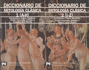 Bild des Verkufers fr DICCIONARIO DE LA MITOLOGA CLSICA 1(A-H) Y 2 (I-Z) zum Verkauf von Librera Vobiscum