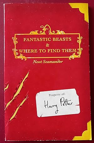 Bild des Verkufers fr Comic Relief: Fantastic Beasts and Where to Find Them (Harry Potter's Schoolbooks) zum Verkauf von Collector's Corner