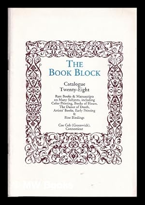 Immagine del venditore per The Book Block: Catalogue Twenty-Eight venduto da MW Books Ltd.